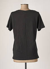 T-shirt noir ICHI pour femme seconde vue