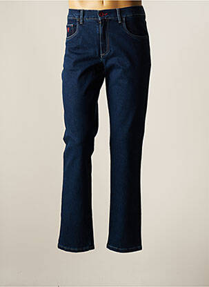 Jeans coupe droite bleu LCDN pour homme