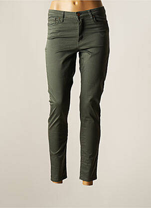 Pantalon slim vert LCDN pour femme