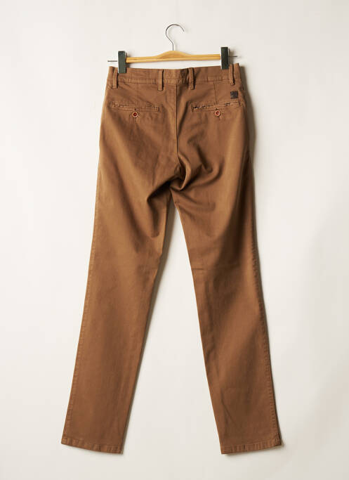 Pantalon droit marron LCDN pour homme