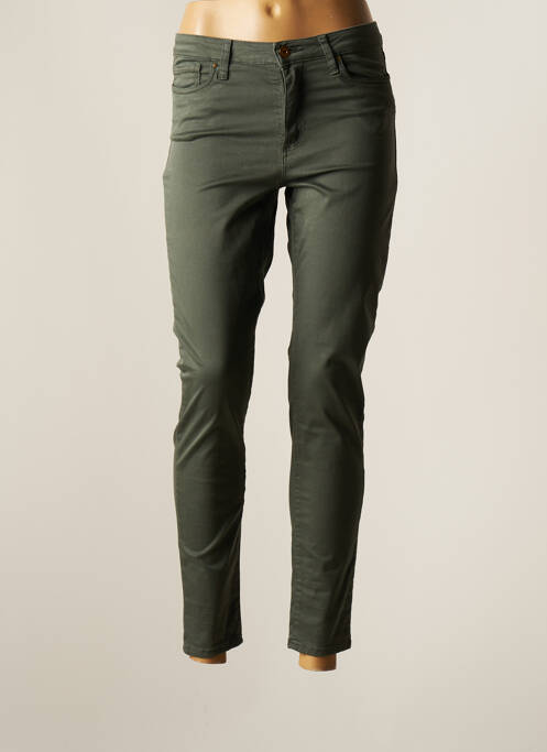 Pantalon slim vert LCDN pour femme