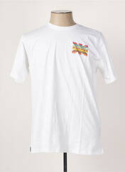 T-shirt blanc BROWN JURY pour homme seconde vue