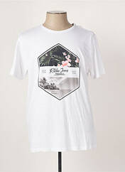 T-shirt blanc RITCHIE pour homme seconde vue