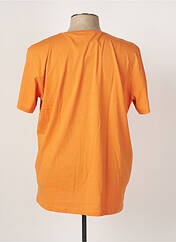 T-shirt orange MARVELIS pour homme seconde vue