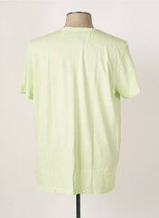 T-shirt vert MARVELIS pour homme seconde vue