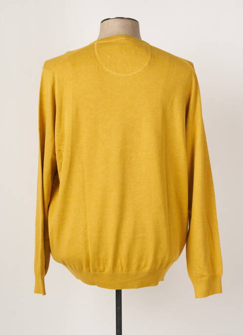Pull jaune MARVELIS homme