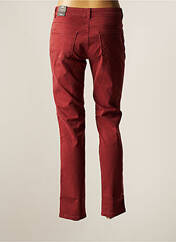 Pantalon slim rouge JENSEN pour femme seconde vue