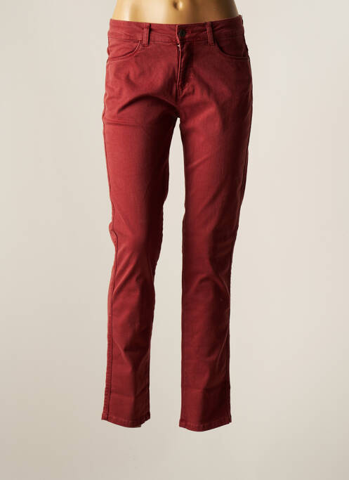 Pantalon slim rouge JENSEN pour femme