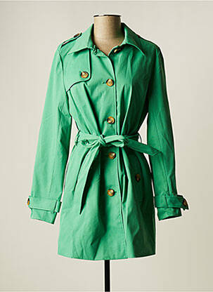 Trench vert B.YOUNG pour femme