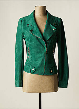 Veste casual vert HF WOMAN COLLECTION pour femme