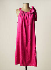 Robe mi-longue rose DONA LISA pour femme seconde vue