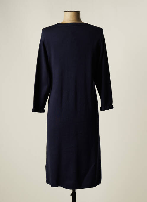 Robe pull bleu SIGNATURE femme