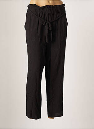 Pantalon droit noir LCDN pour femme