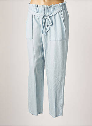 Pantalon droit bleu LCDN pour femme