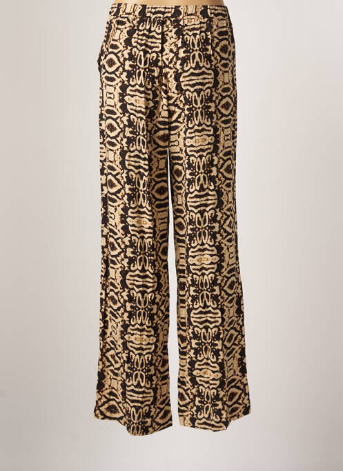 Pantalon large beige SIGNATURE pour femme