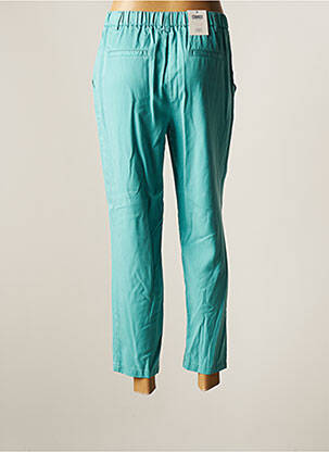 Pantalon 7/8 taille élastique taille normale bleu C'EST BEAU LA VIE femme
