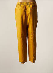Pantalon 7/8 jaune C'EST BEAU LA VIE pour femme seconde vue