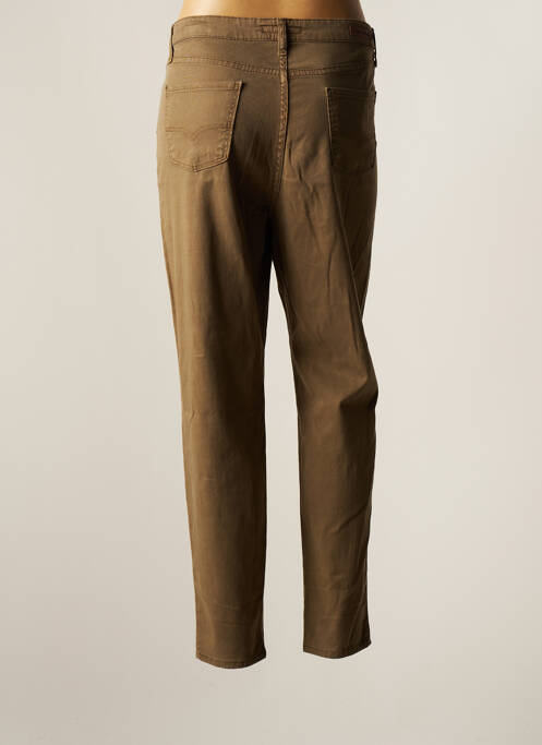 Pantalon slim vert LCDN pour femme