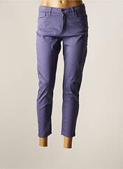 Pantalon 7/8 violet LCDN pour femme seconde vue