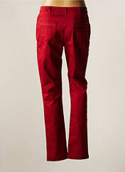 Pantalon droit rouge CHRISTINE LAURE pour femme seconde vue