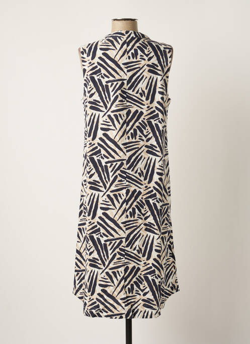 Robe mi-longue bleu SIGNATURE pour femme