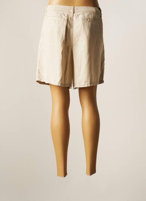 Short beige LCDN pour femme