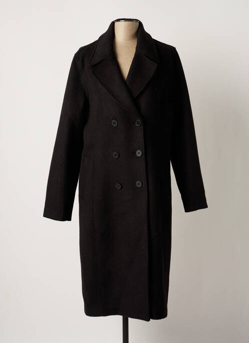 Manteau long noir B.YOUNG pour femme