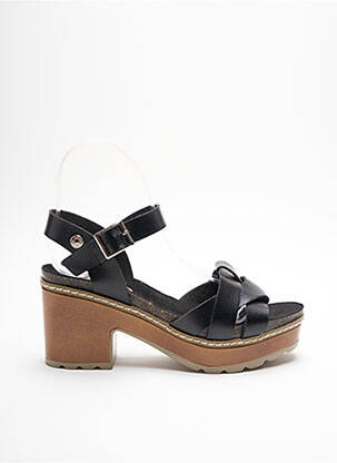 Sandales/Nu pieds noir REFRESH pour femme