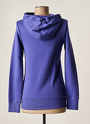 Sweat-shirt à capuche stretch manches longues violet REEBOK femme
