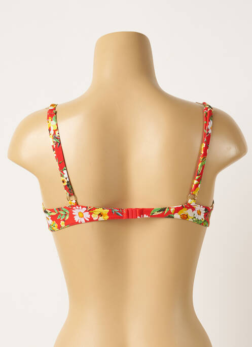 Haut de maillot de bain rouge BANANA MOON femme
