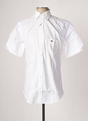 Chemise manches courtes blanc FYNCH-HATTON pour homme