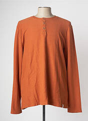 T-shirt orange MUSTANG pour homme seconde vue