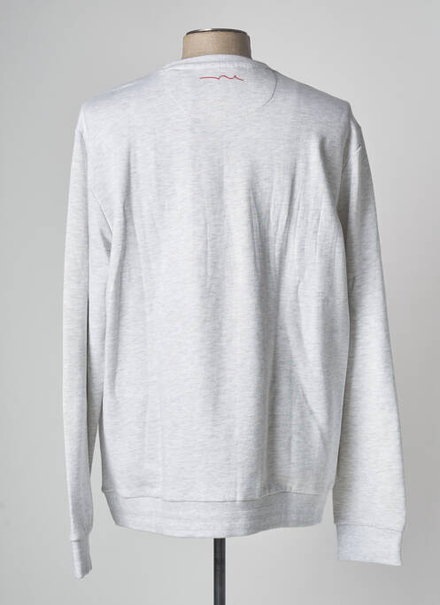Sweat-shirt gris TEDDY SMITH pour homme