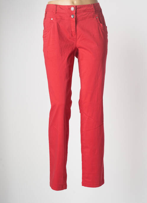 Pantalon slim rouge CECIL pour femme