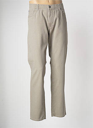 Pantalon droit gris BRÜHL pour homme