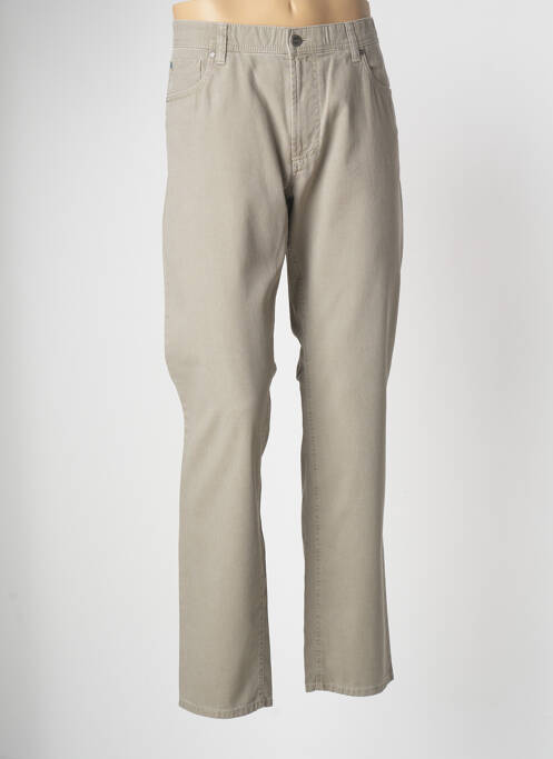 Pantalon droit gris BRÜHL pour homme