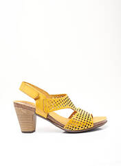 Sandales/Nu pieds jaune KADANCIA pour femme seconde vue
