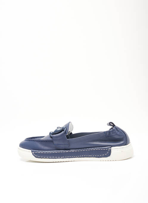 Mocassins bleu ELUE PAR NOUS pour femme