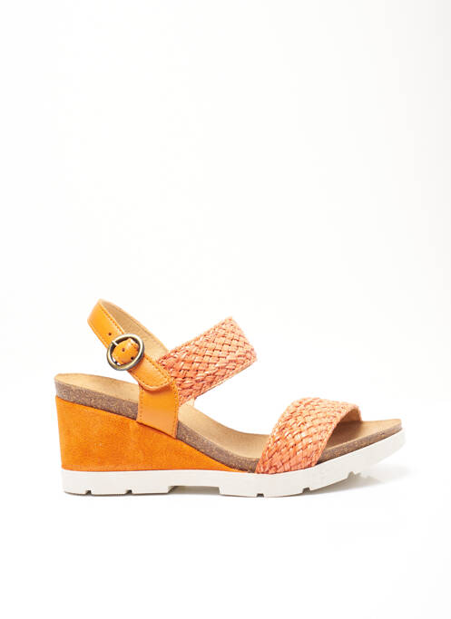 Sandales/Nu pieds orange MKD pour femme