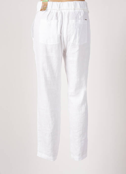 Pantalon droit blanc CECIL pour femme