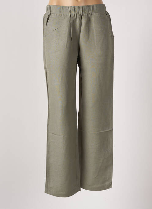 Pantalon chino vert ESPRIT DE LA MER pour femme