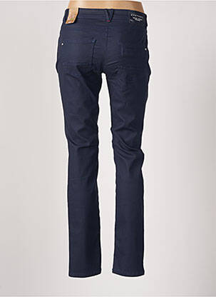 Pantalon slim broderie rivets taille normale bleu CECIL femme