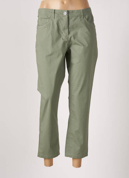 Pantalon 7/8 vert ESPRIT DE LA MER pour femme