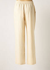 Pantalon large beige MKT STUDIO pour femme seconde vue
