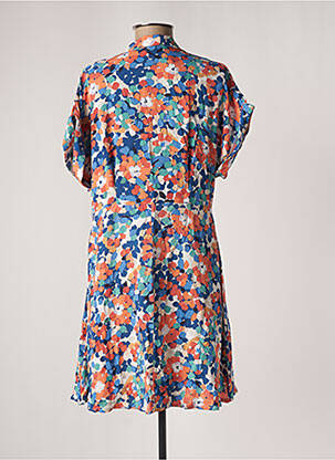 Robe courte manches courtes manches courtes bleu MOLLY BRACKEN femme