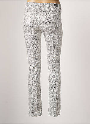 Pantalon slim skinny taille normale blanc MAYJUNE femme