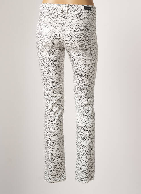 Pantalon slim blanc MAYJUNE pour femme