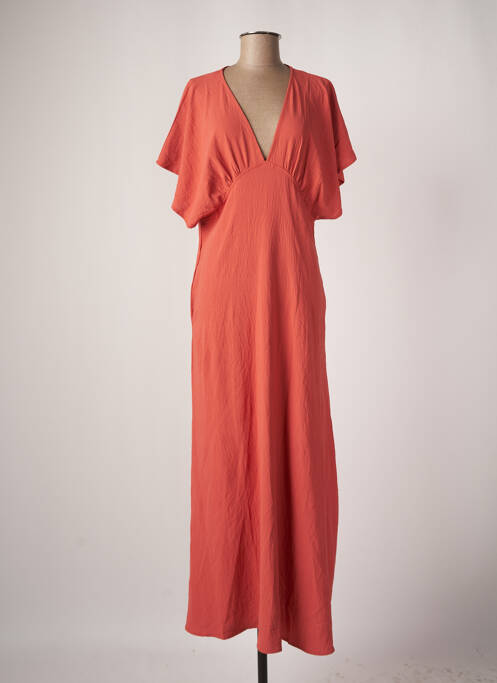 Robe longue orange MOLLY BRACKEN pour femme