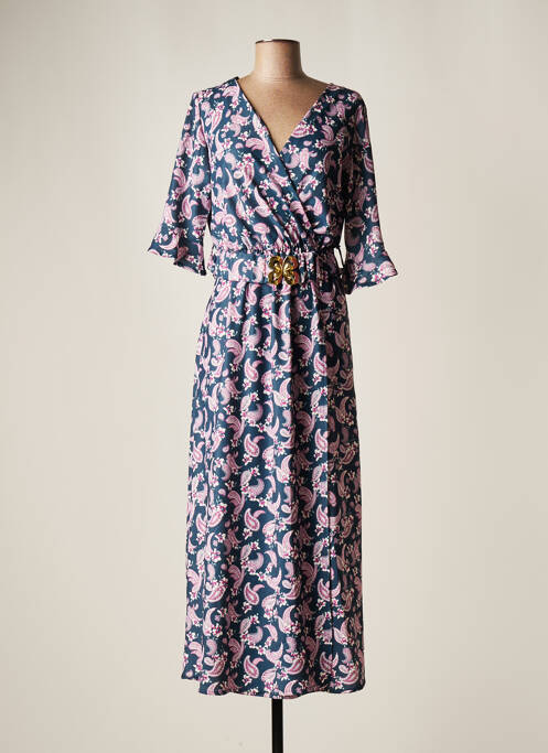 Robe longue violet DINA & DESS pour femme