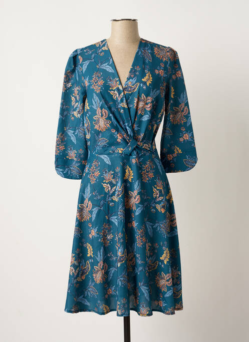 Robe mi-longue bleu DINA & DESS pour femme